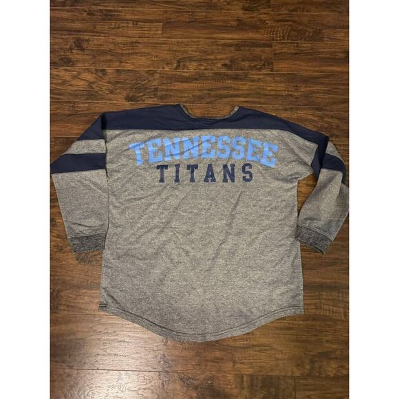 NFL Team Apparel Tennessee Titans Long Sleeve Shirt Sz:L - Picture 5 of 5